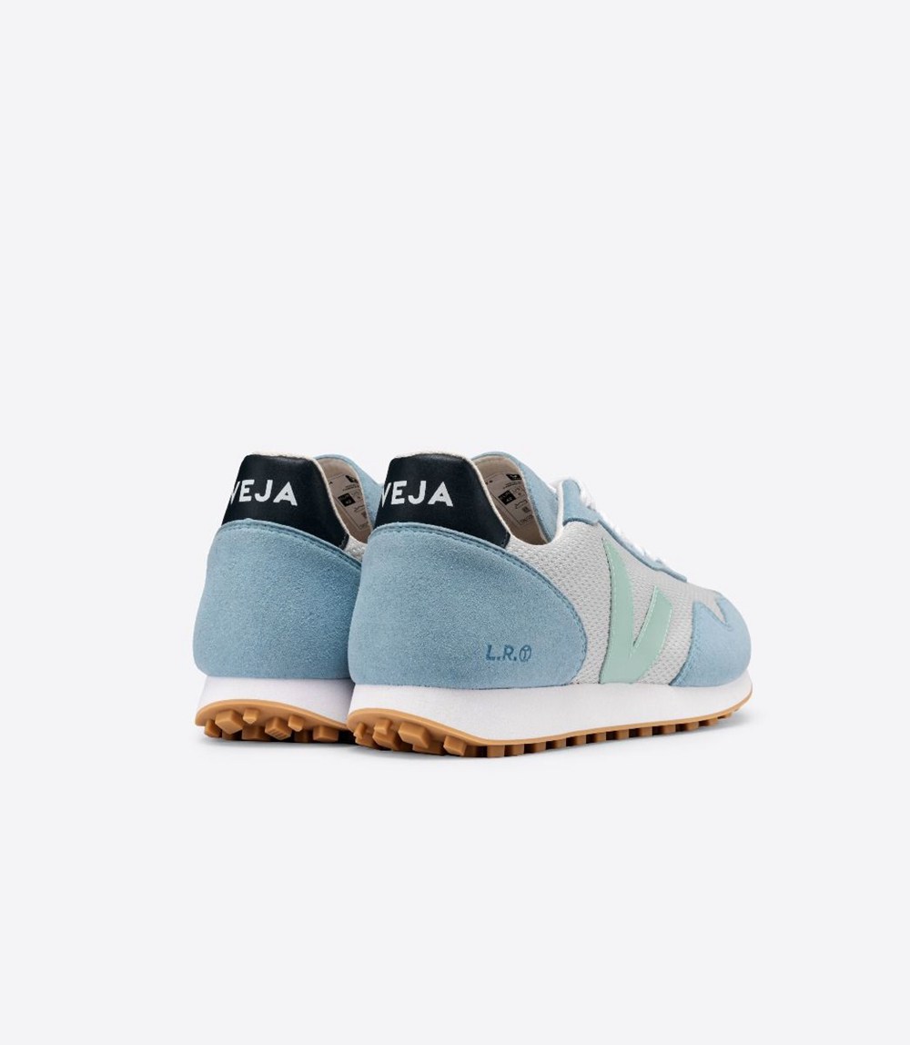 Veja Sneakers Womens - Sdu Rec Alveomesh - Grey/Blue - 9107MNDFS